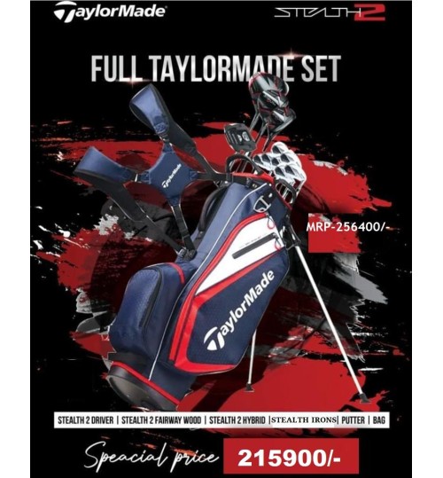 TaylorMade Stealth 2 Steel Complete Golf Set 12-Pcs. 